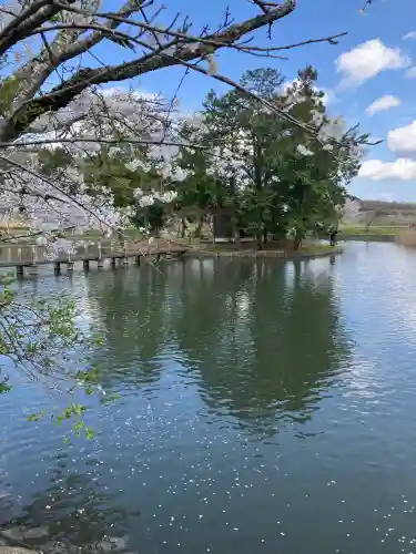 厳島神社(市塙)の周辺
