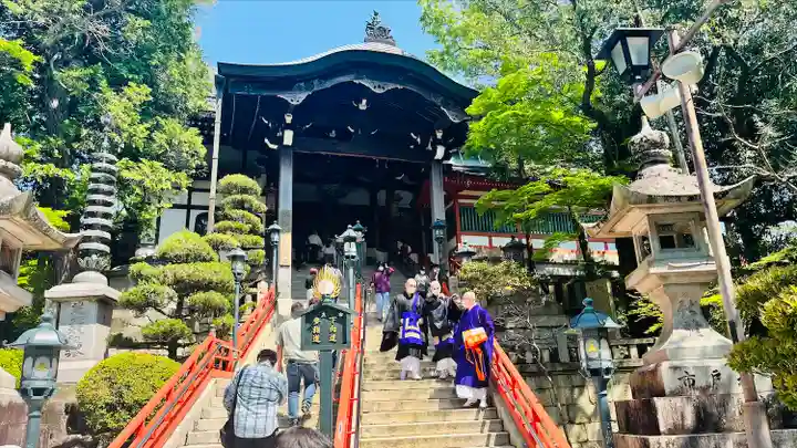 朝護孫子寺の本殿・本堂