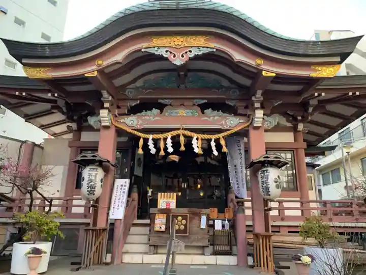 平河天満宮の本殿・本堂