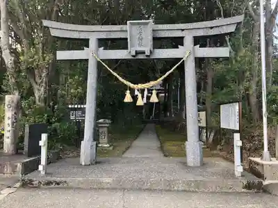 奈古神社の鳥居