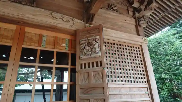 諏訪神社の芸術