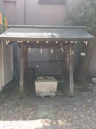 諏訪神社の手水舎