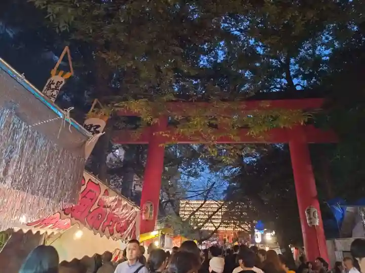 花園神社のお祭り