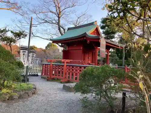 旗上弁財天社の本殿・本堂