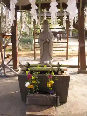 手児奈霊神堂の手水舎