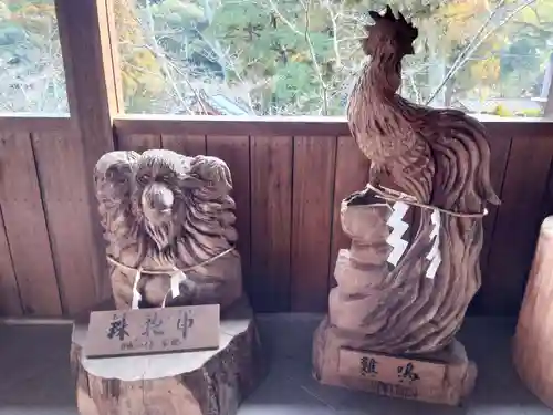 伊太祁曽神社の像