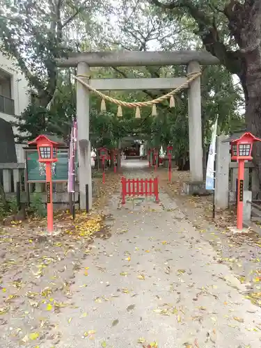 鴻神社の鳥居