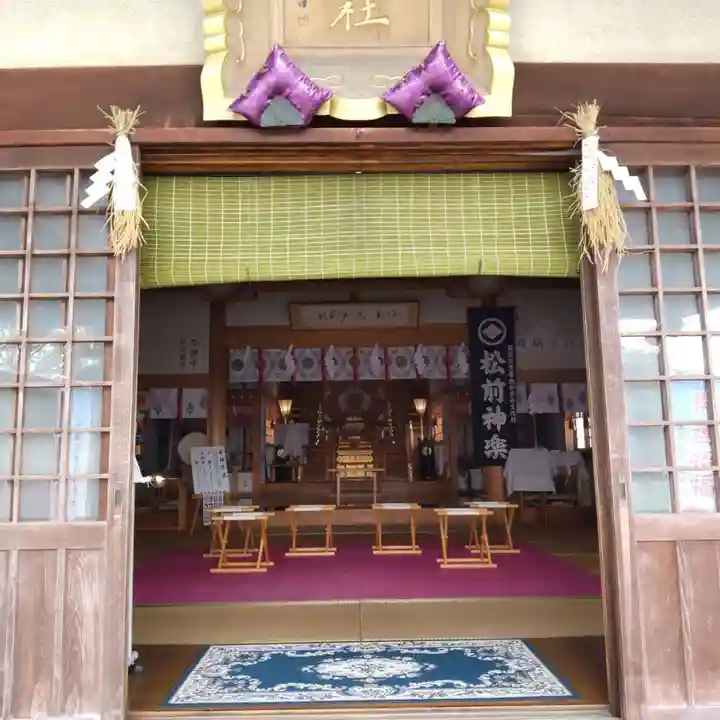 七重浜海津見神社の本殿・本堂