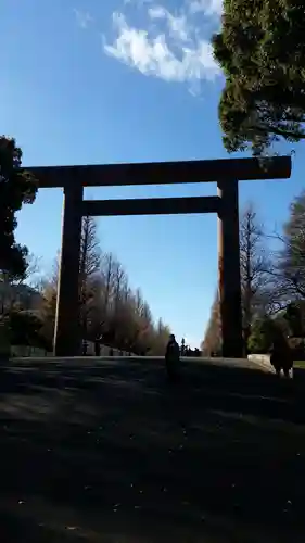 靖國神社の鳥居