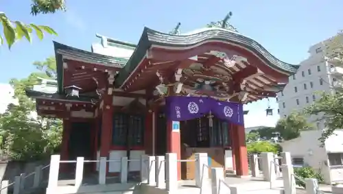 木場 洲﨑神社の本殿・本堂