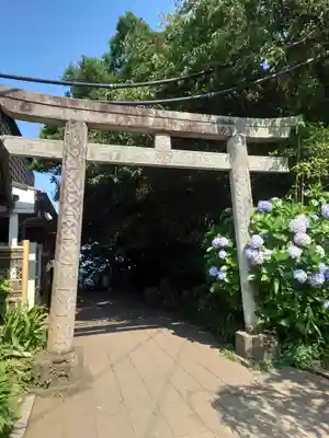 江島神社の鳥居