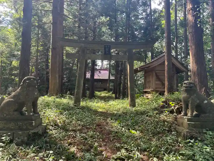 月山神社(中尊寺奥の院)(岩手県)
