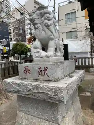柏神社の狛犬