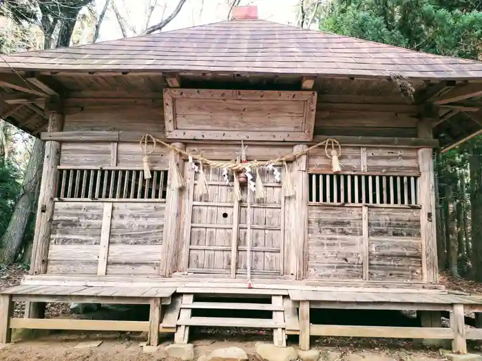 白山神社本殿の本殿