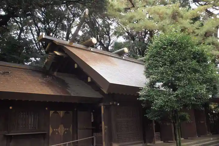 埼玉縣護國神社の本殿・本堂