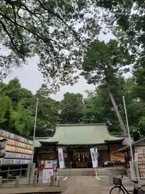 下高井戸八幡神社の本殿・本堂