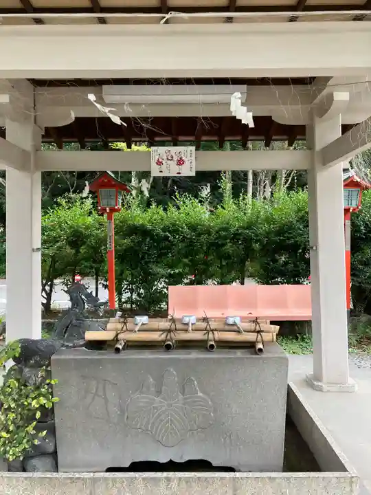 住吉神社(入水神社)の手水舎