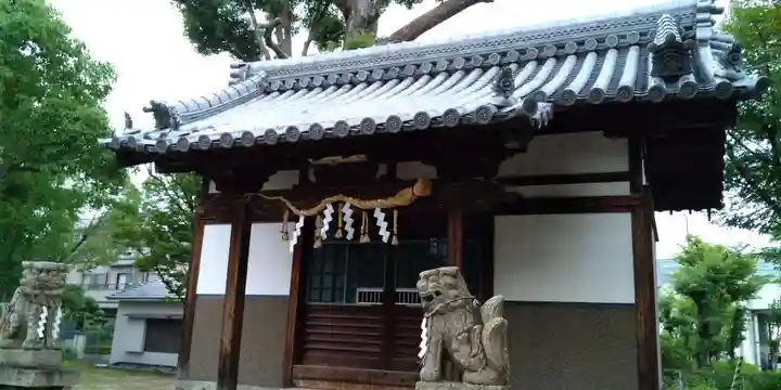 高田素盞嗚神社の本殿・本堂