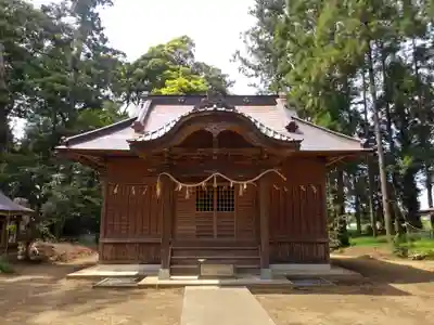 鹿島神社の本殿・本堂