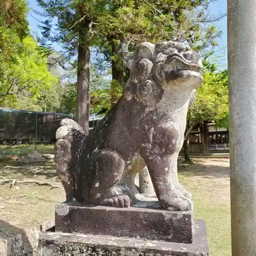 手向山八幡宮の狛犬