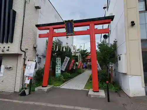 北見稲荷神社の鳥居