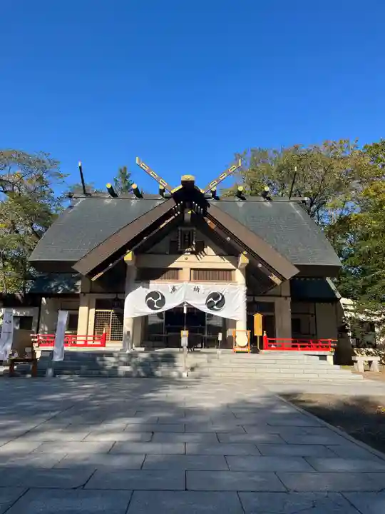 帯廣神社の本殿・本堂