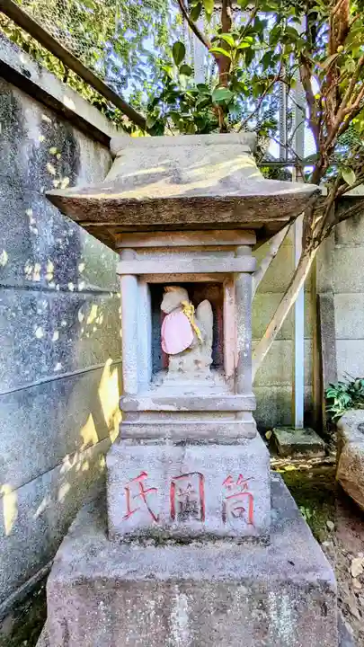 染井稲荷神社の狛犬