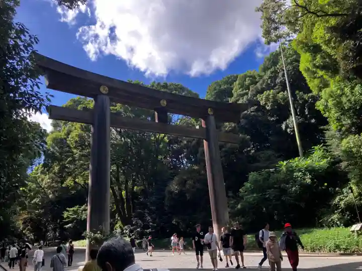 明治神宮の鳥居