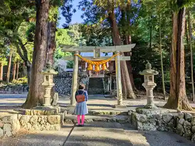 大神山八幡宮の鳥居