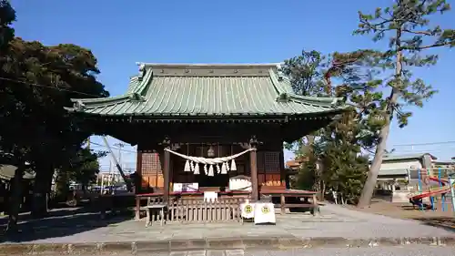 菖蒲神社の本殿