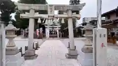 川越八幡宮の鳥居