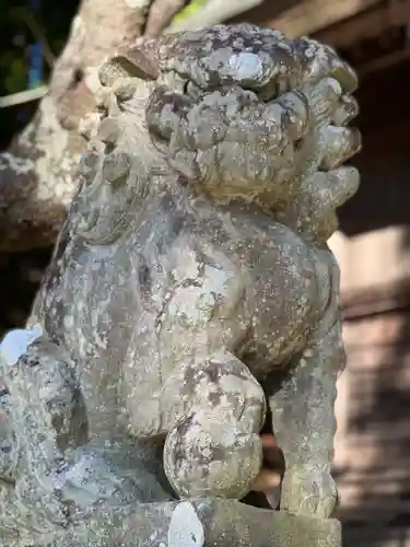 河口浅間神社の狛犬