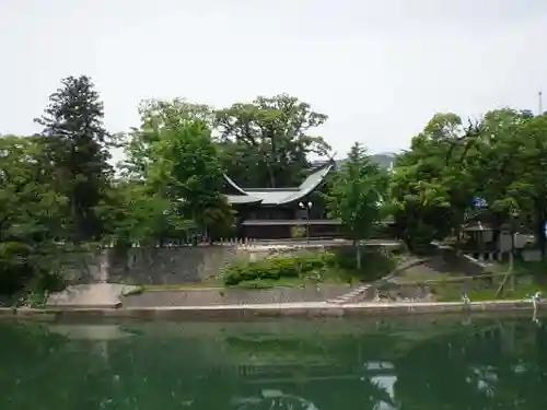 與止日女神社の景色