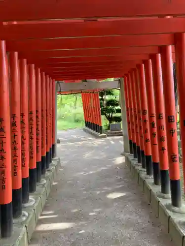 高繁大明神(稲荷)の鳥居