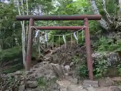 日光二荒山神社奥宮の鳥居