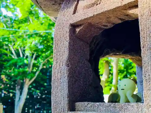 尻岸内八幡神社の景色