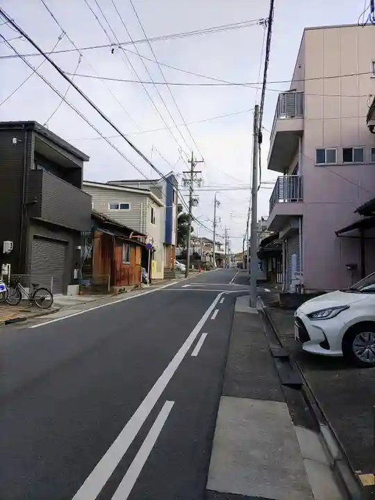 一之御前社の周辺