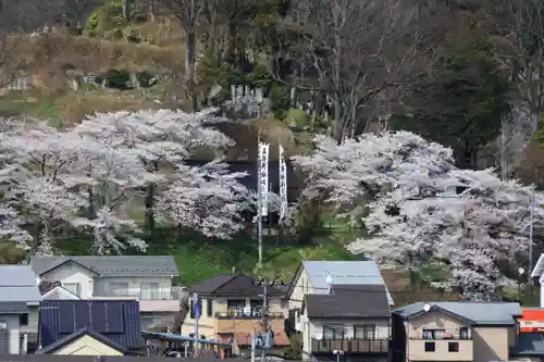 三春大神宮の景色