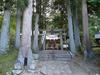 駒ヶ嶽神社(前宮)の鳥居