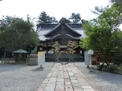 尾山神社の本殿・本堂