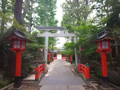 馬橋稲荷神社の鳥居