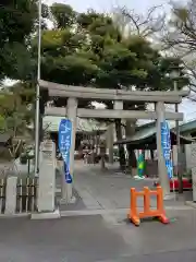 七社神社の鳥居