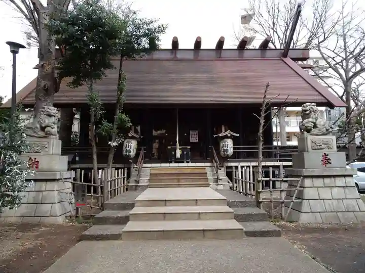 高円寺氷川神社の本殿・本堂
