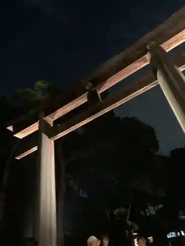 明治神宮の鳥居