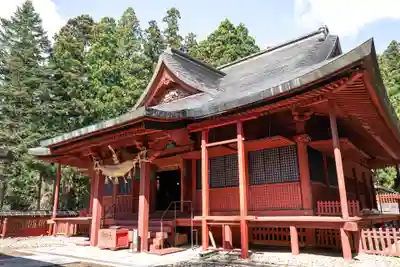 岩木山神社の本殿・本堂