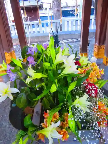 彌彦神社　(伊夜日子神社)の手水舎