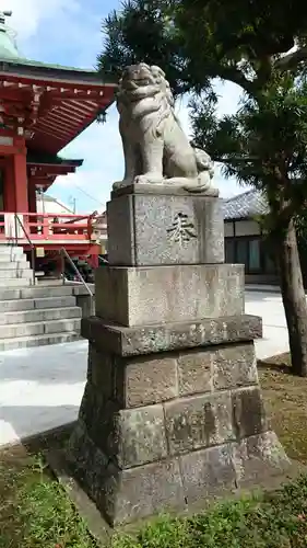 野毛六所神社の狛犬