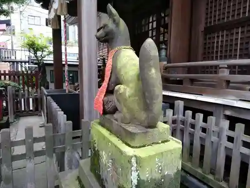 柳森神社の狛犬