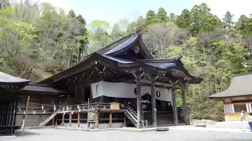 戸隠神社中社の本殿