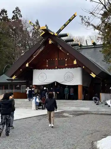 北海道神宮の本殿・本堂